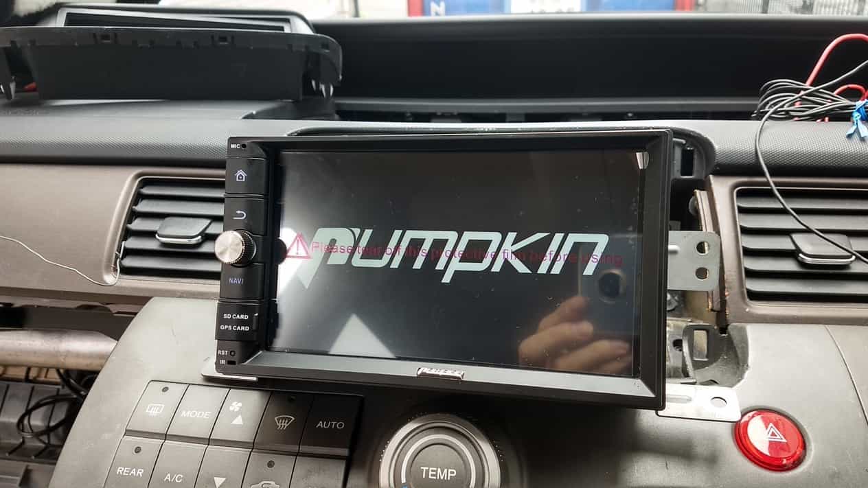 PUMPKINのAndroidカーナビ導入