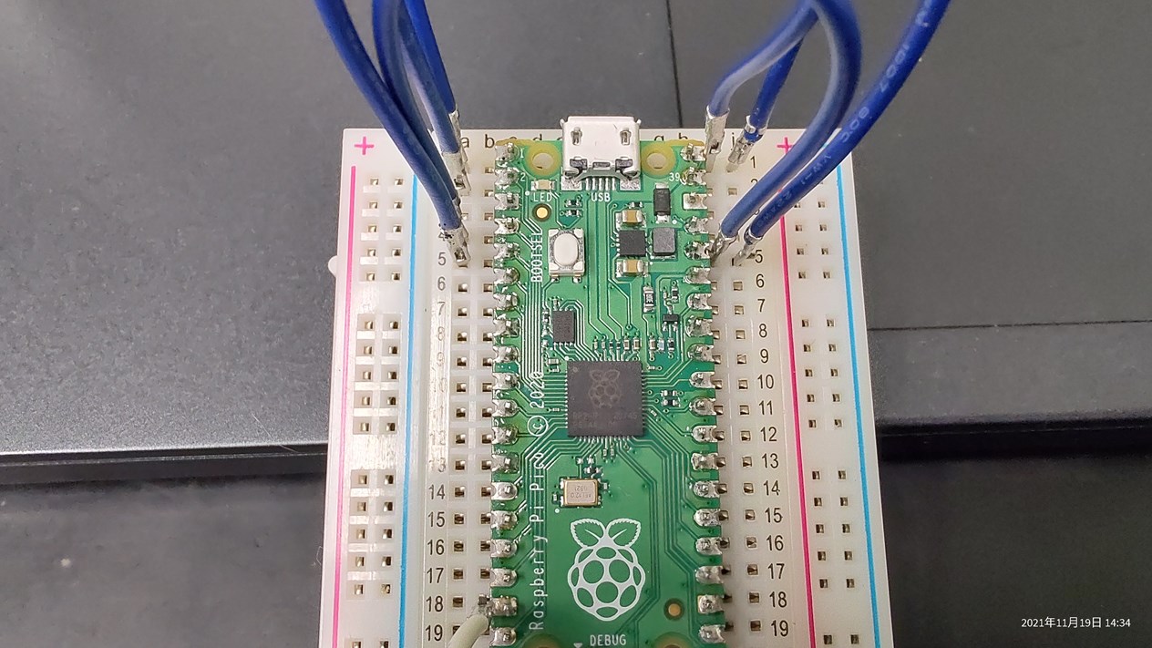 RaspberryPi Picoで100vオフタイマー